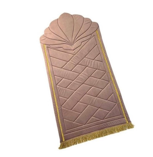 Thick pink prayer mat