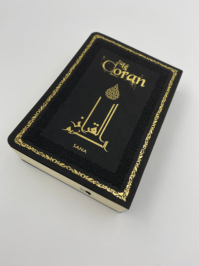 Le Noble Coran et la traduction en langue française de ses sens Noir couverture rigide