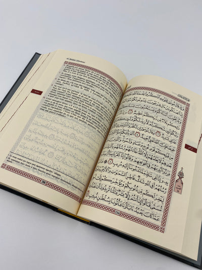 Der Edle Koran und die französische Übersetzung seiner grauen Bedeutungen