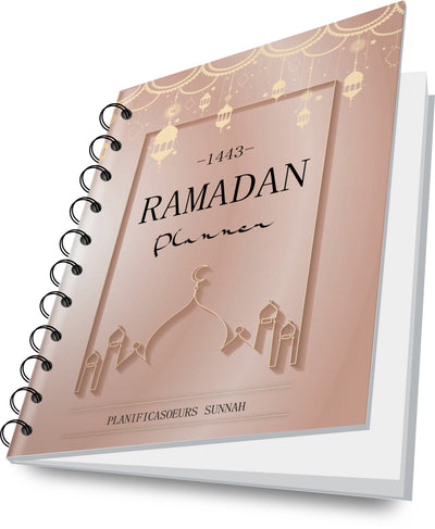 My pink Ramadan planner